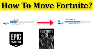 How To Move And Install Fortnite On Another Drive || How To Copy and Install Fortnite Another Drive screenshot 4