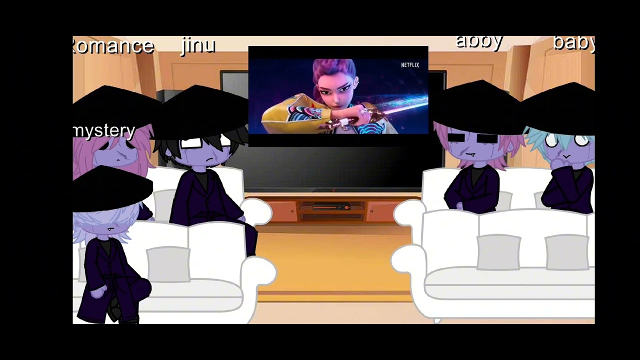 Saja boys react to huntrix, me sigam por favor