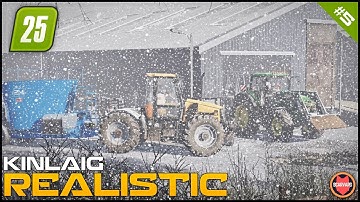 🚜 Mixing TMR For Cows & Removing Manure ⭐ FS25 Realistic ReShade & Ultra Graphics Gameplay, Kinlang