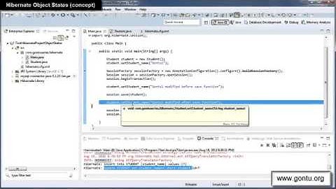 Hibernate Tutorial part 15   Hibernate Object States 01 Transient, Persistent and Detached States