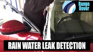 Range Rover Evoque | Water Leaks Found | #RangeRoverLeaks