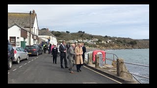 Royal Visit And Celebration Recognises All Who Rallied During Coverack Flash Floods