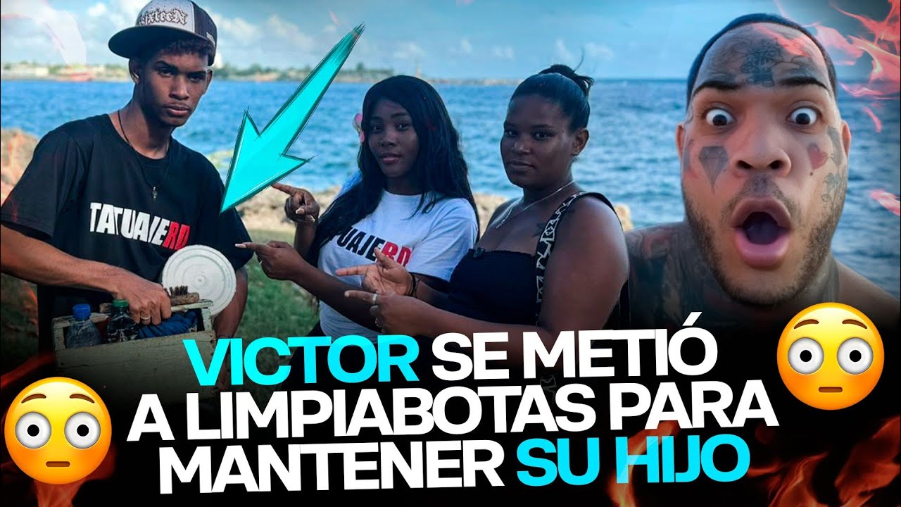 VICTOR SE METIÓ A LIMPIABOTAS PARA MANTENER SU HIJO