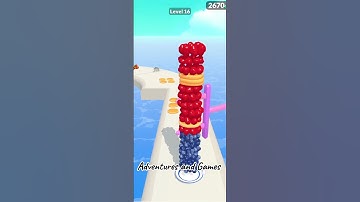 🔴Pancake Run gameplay level 16 completed #pancakerun #androidgames #shorts