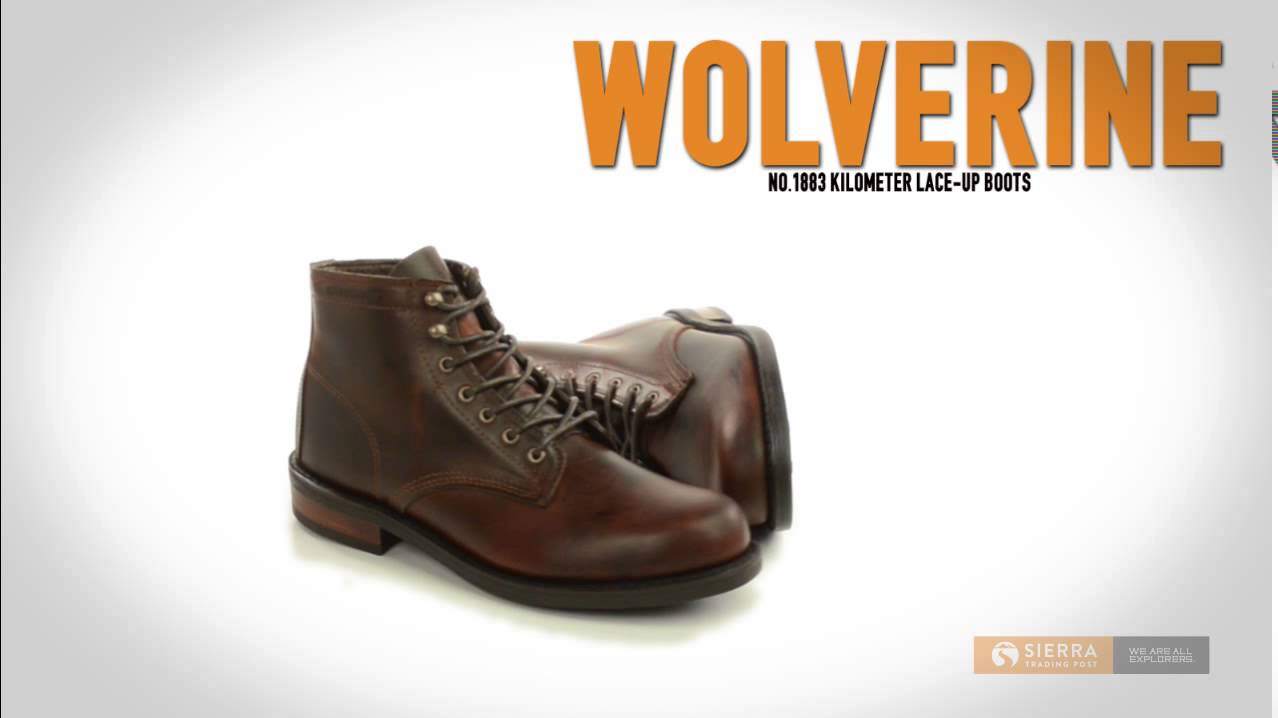 wolverine no 1883 kilometer lace up boots factory 2nds youtube