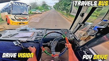 Travels Bus : POV Drive | The Best Adventures And Real Road Experience | #volvo #povdrive #asmr