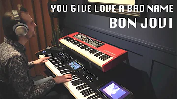 Bon Jovi - You Give Love A Bad Name - Keyboard Cover