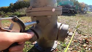 Mountain Media Fire Hydrant Sandblasting and Refinishing.