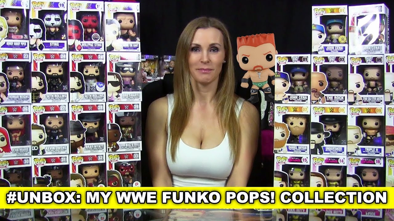 trish stratus funko pop haul unboxing the entire wwe funko pop vinyl collection trish stratus funko pop haul unboxing the entire wwe funko pop vinyl collection