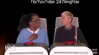 Oprah Winfrey and Ellen talk about going to the bank