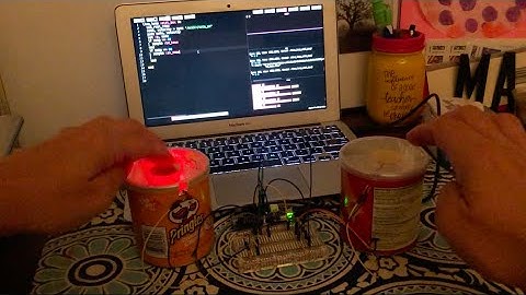 Pringles Drums w/ Sonic Pi and Arduino
