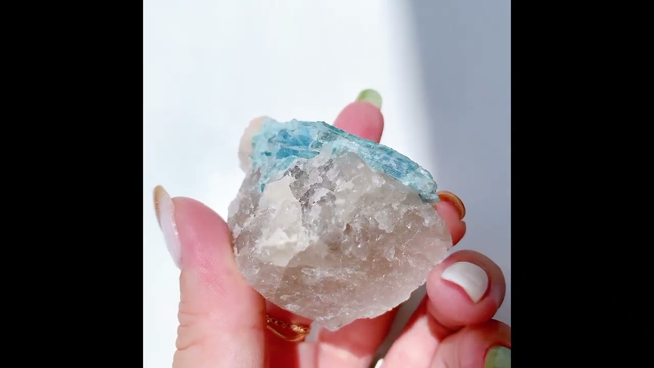 アクアマリン 原石 母岩付き | 原石 | Crystals by Purely