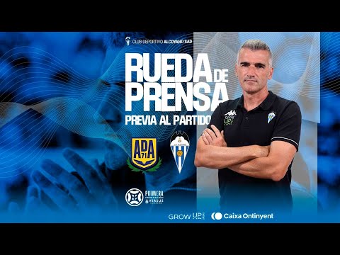 Rueda de prensa Previa J5 🆚 AD Alcorcón |🎙️Vicente Parras