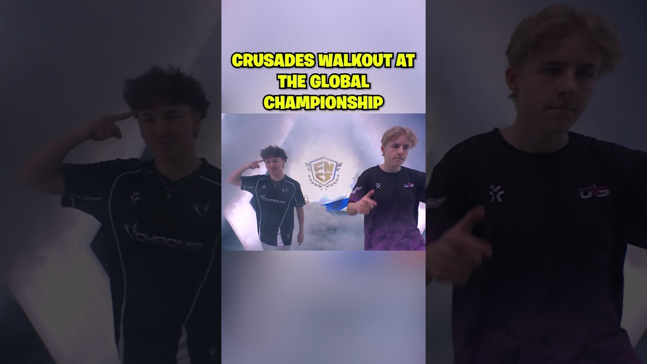 Crusades WALKS OUT at the Global Championship!