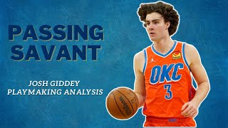 Josh Giddey is a PASSING GENIUS (Film breakdown)