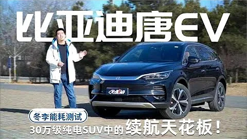 30萬級純電SUV中的續航天花板！比亞迪唐EV冬季能耗測試 - 天天要聞