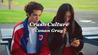 사랑? 그딴 거 안 해: Conan Gray - Crush Culture (2018) [가사/해석/번역/자막]