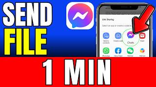 كيفية إرسال ملف عبر تطبيق فيسبوك ماسنجر (2026) screenshot 3