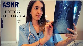 ASMR en español - DOCTORA de GUARDIA - limpiando tus heridas - soft spoken / asmr voz bajita screenshot 3