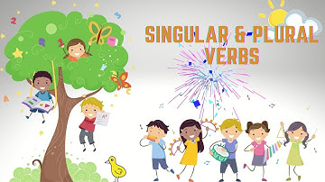Singular vs Plural Verbs for Grade 1| Subject Verb Agreement| Subject-Verb Concord| English Grammar