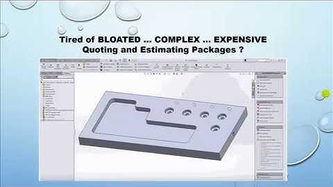 KipwareQTE #MachineShop Estimating - Databases Outlined
