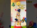 Christmas Craft Idea 8 #makemywishcometrue #diy #chritmascraft #ytshort #christmastree