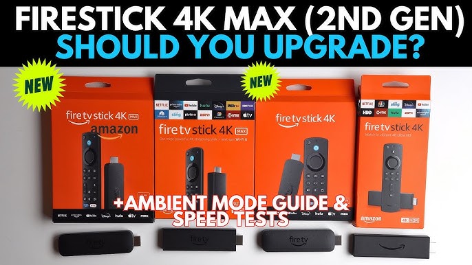 Fire TV Stick 4K - Streaming Media Player with all-new