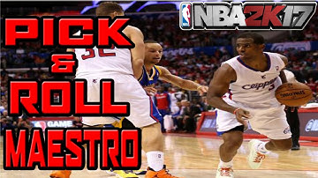 PICK AND ROLL TUTORIAL | NBA 2K17 | HOW TO GET PICK AND ROLL MAESTRO BADGE QUICK AND EASY!!!! |