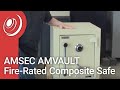 AMSEC CF1814 AMVAULT TL-30 Fire Rated Composite Safe