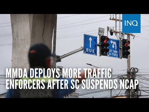 MMDA deploys more traffic enforcers after SC suspends NCAP