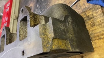 Cylinder head rust stripping with Klean Strip Metal Prep