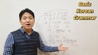 HOW to Make Sentence in Korean (Introduction to Korean Grammar) in Filipino