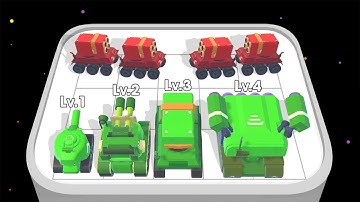 Merge Tanks 3D - Android Game Merge Battles