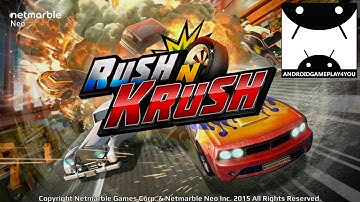 Rush N Krush Android GamePlay Trailer (1080p) [Game For Kids]