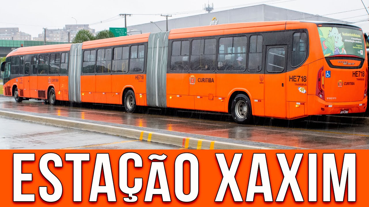 Estação Xaxim (Curitiba/PR) - Movimentação de Ônibus #813