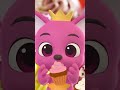 Pinkfong&#39;s Cupcake Mukbang (Eating Show) #shorts #mukbang