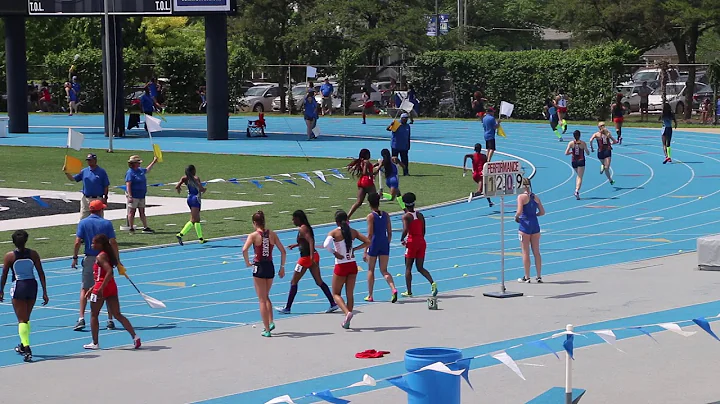 2018 IHSA 3A Championships 4x200 Bloom Twp takes 5th