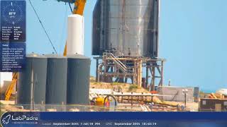 SpaceX Starship assembly 24h timelapse 2020-09-30