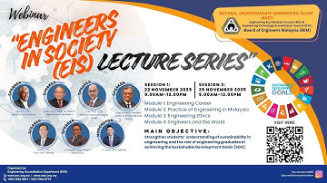 ENGINEERS IN SOCIETY (EIS) LECTURE SERIES