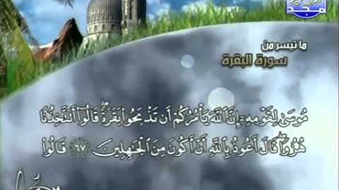 القارىْ محمد أيوب   ما تيسر من سورة البقرة