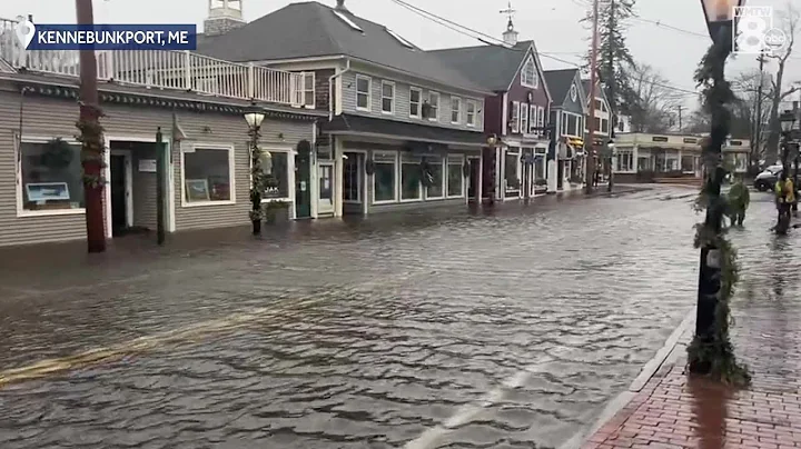 Flooding begins Maine as storm batters coast with ...