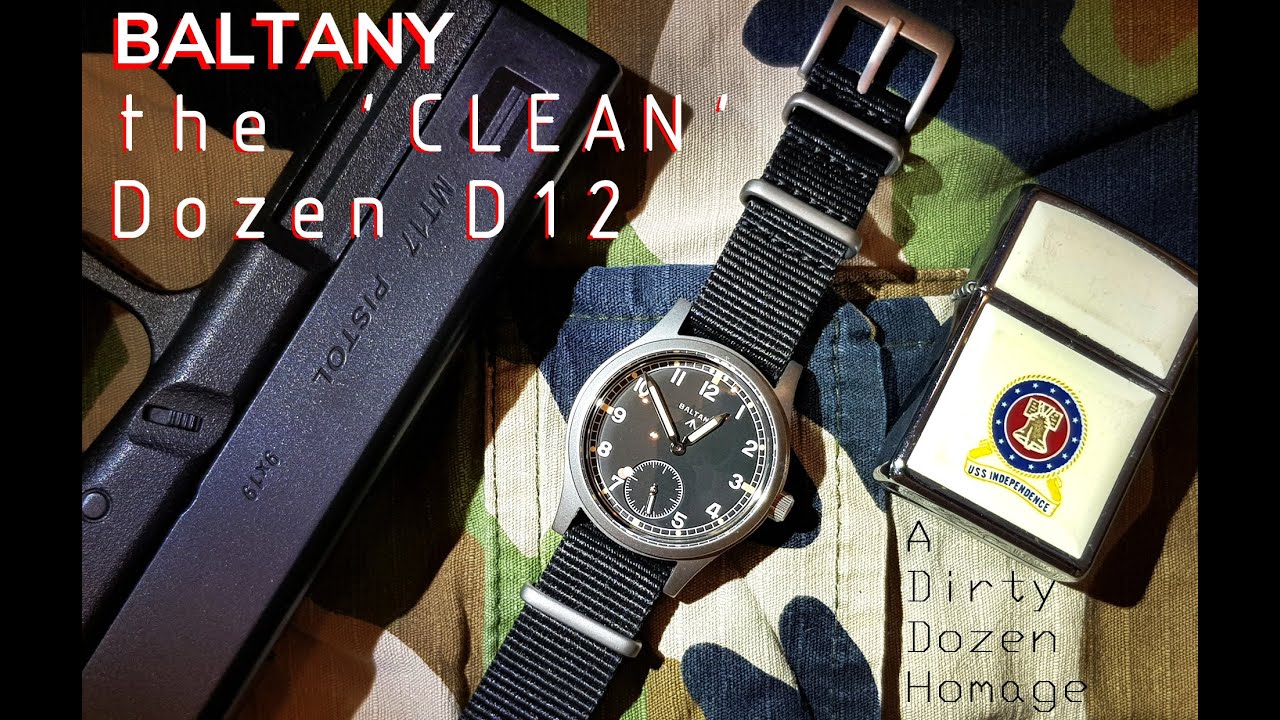 Baltany S2019 Dirty Dozen Field Watch – Military-Inspired Precision