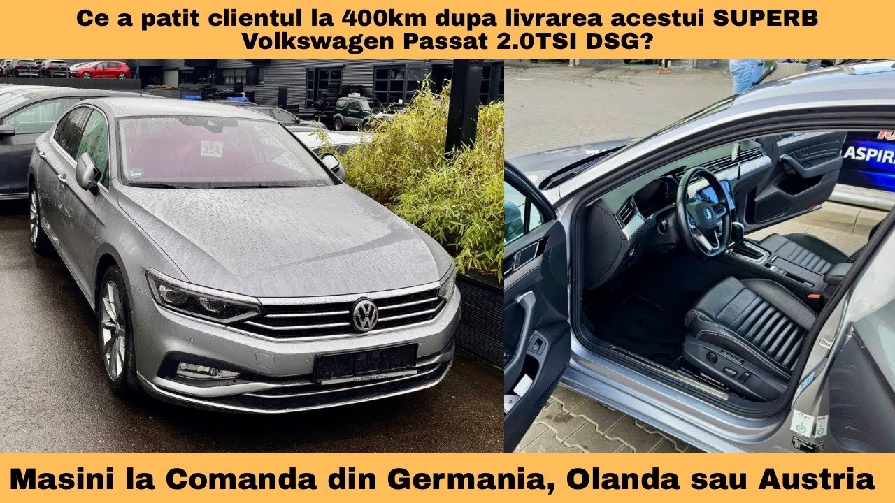 Ce a patit clientul la 400km dupa livrarea acestui SUPERB VW Passat Elegance 2.0TSI DSG cu 129k km?