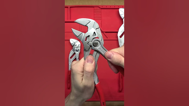 Metric + Imperial = Knipex Pliers Wrench! MUST HAVES! #tools #knipex #milwaukee #plier #diy #toolbox