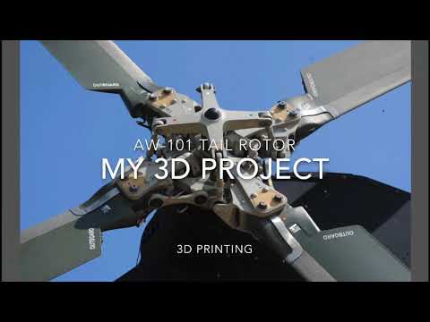 AW-101 Tail Rotor - YouTube