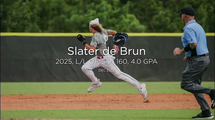 Slater de Brun   December 2022   Baseball