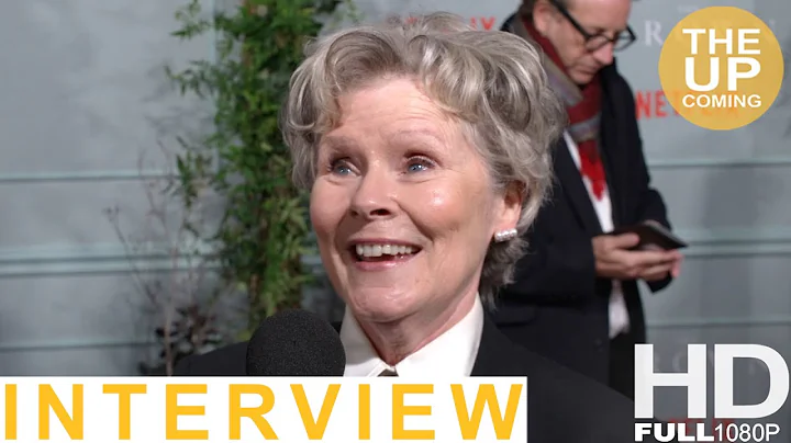 Imelda Staunton as Queen Elizabeth II on The Crown...