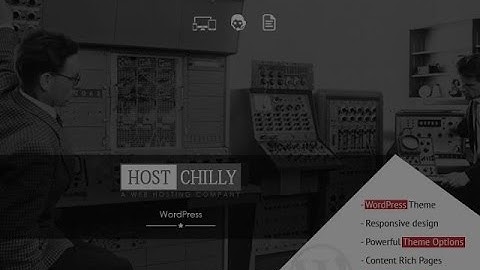 HostChilly - A WordPress Web Hosting Theme