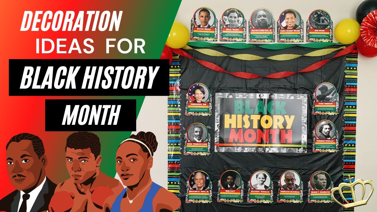 Classroom Decorations for Black History Month Black History