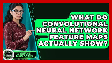 What Do Convolutional Neural Network Feature Maps Actually Show? - AI and Machine Learning Explained